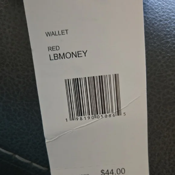 Betsey Johnson Black Cherry Print Small Wallet - Picture 6 of 6